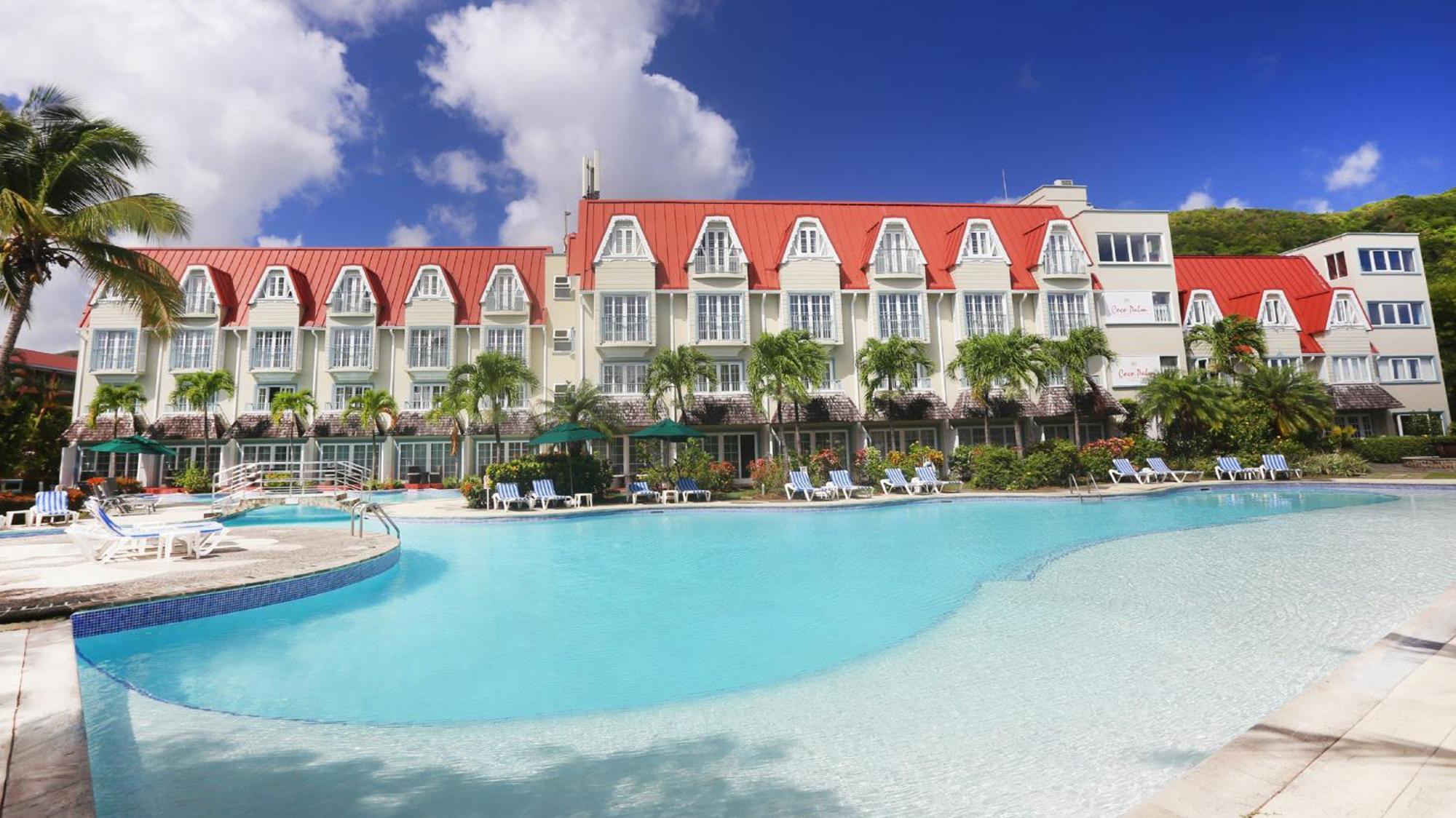 Coco Palm Hotel Gros Islet Bagian luar foto
