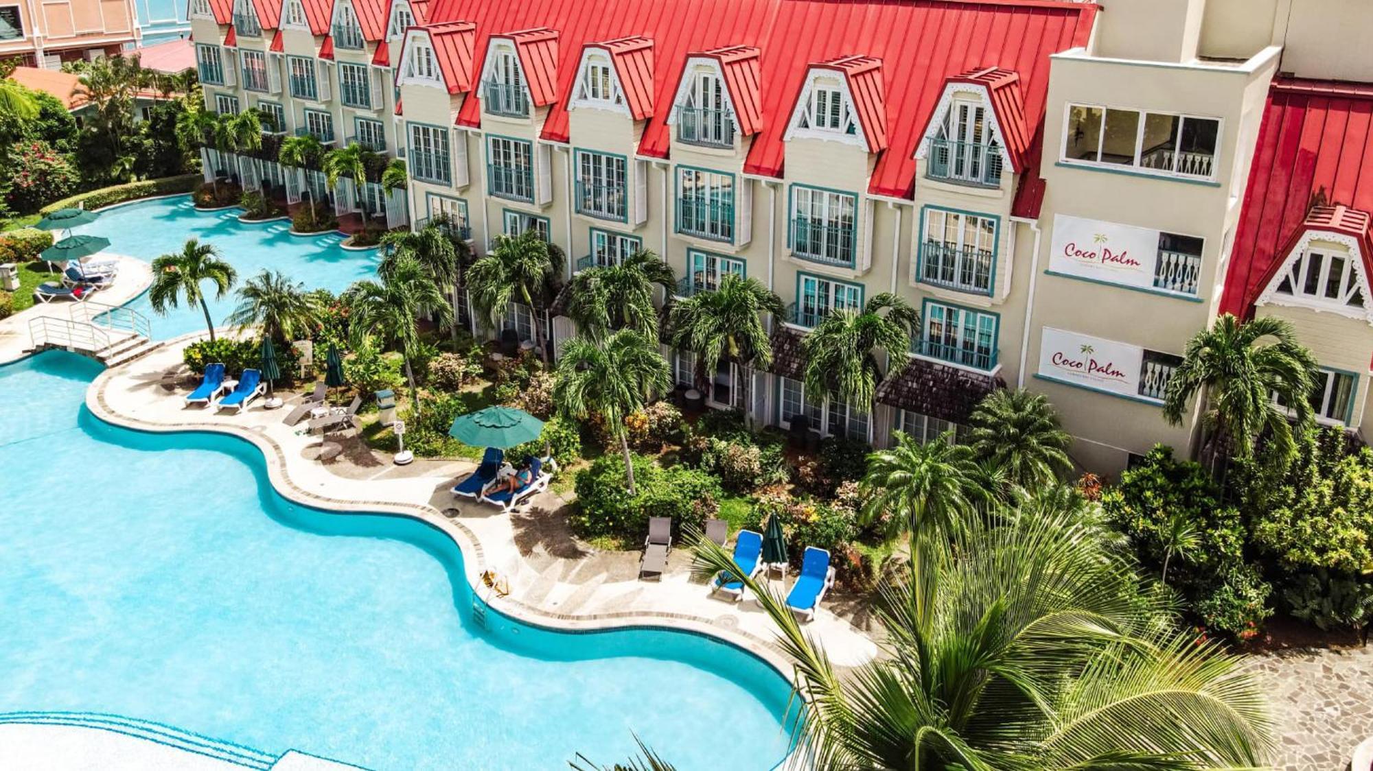 Coco Palm Hotel Gros Islet Bagian luar foto