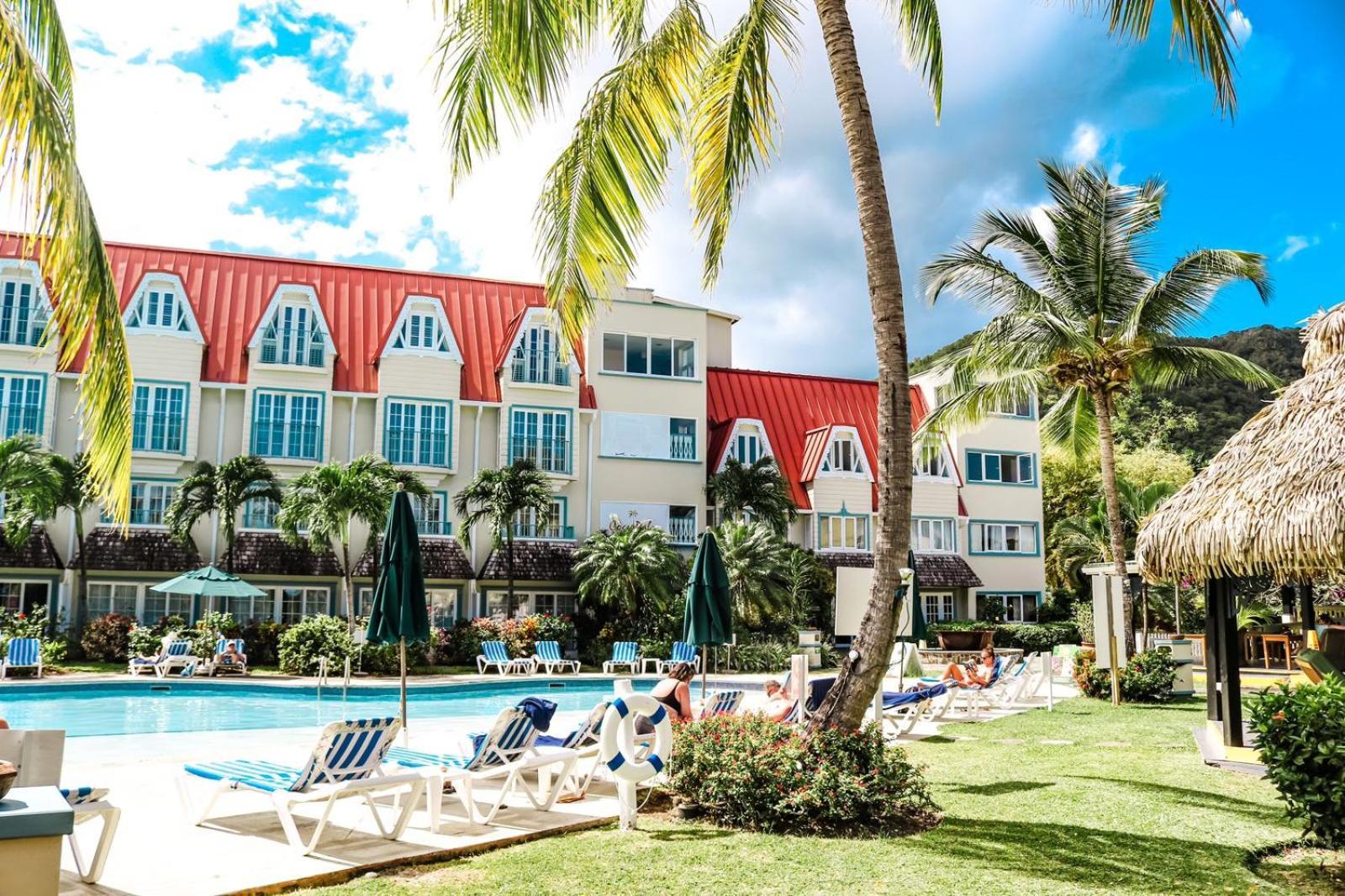 Coco Palm Hotel Gros Islet Bagian luar foto